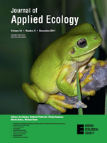 Journal of Applied Ecology Cover